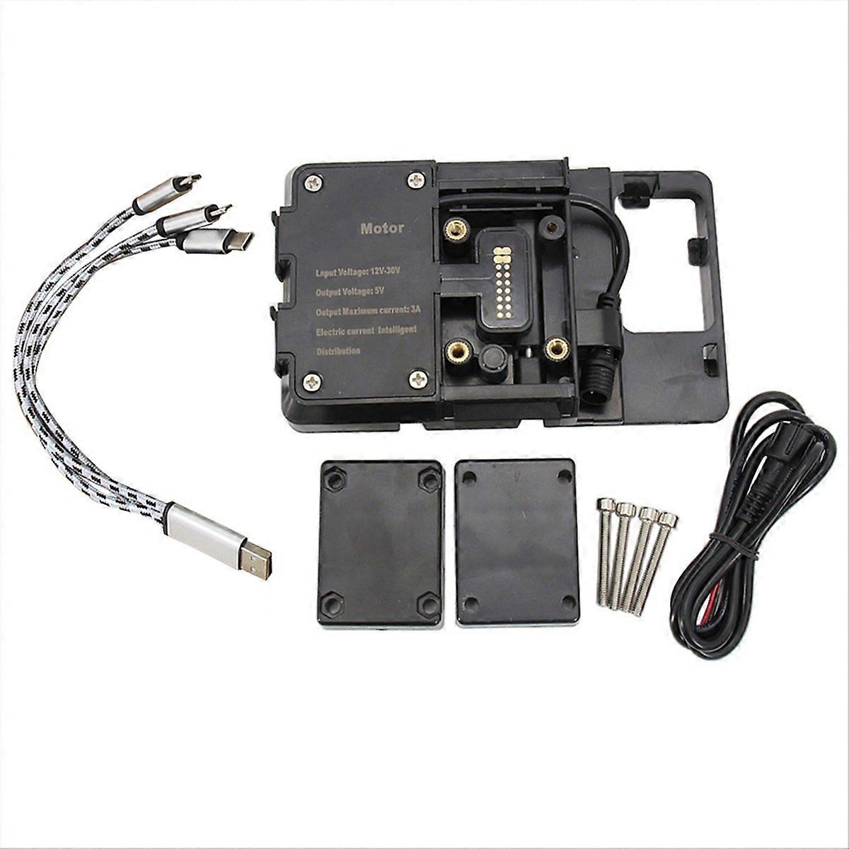 Phone Holder Navigation USB Charger Stand Bracket For R1200GS