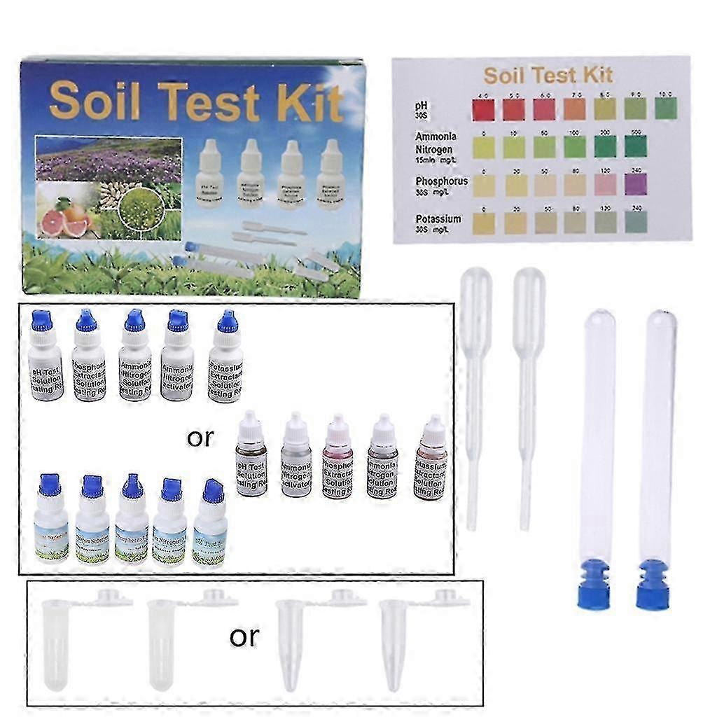 Soil PH Test Solution Phosphorus N1 Nitrate P1 Potassium K1 K2 Extractant Kit