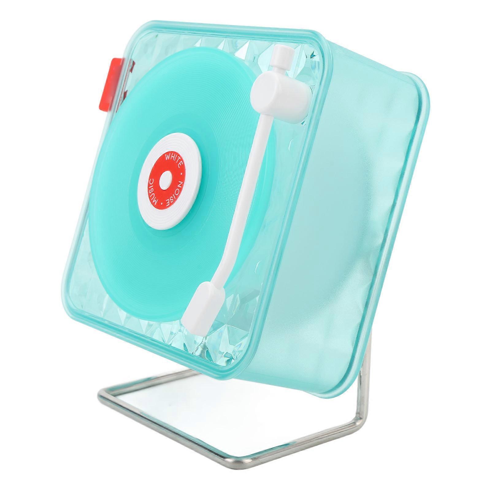 Bluetooth Speaker 360 Degree Surround Sound Wireless Speaker with White Noise and RGB Ambient Light for Sports Sleep Mint Green 