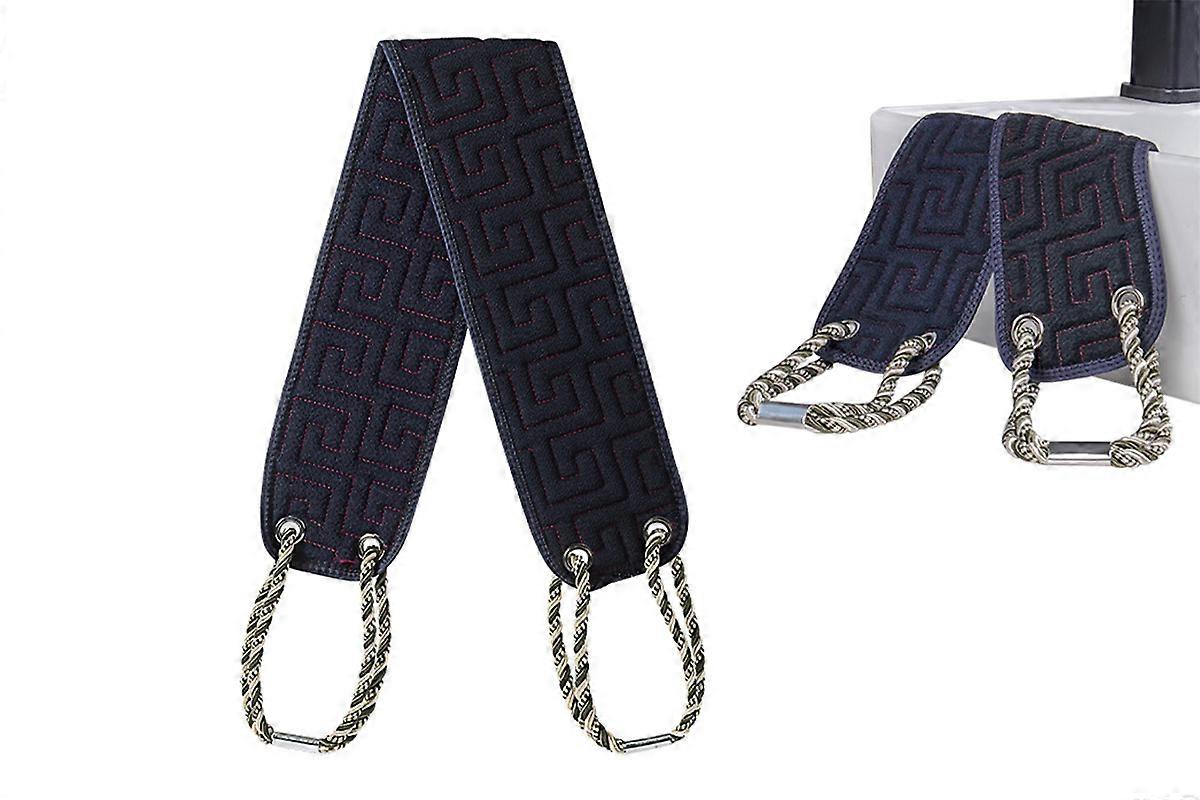 Bath Shower Exfoliating Back Strap Double-Sided Back Scrub Towel