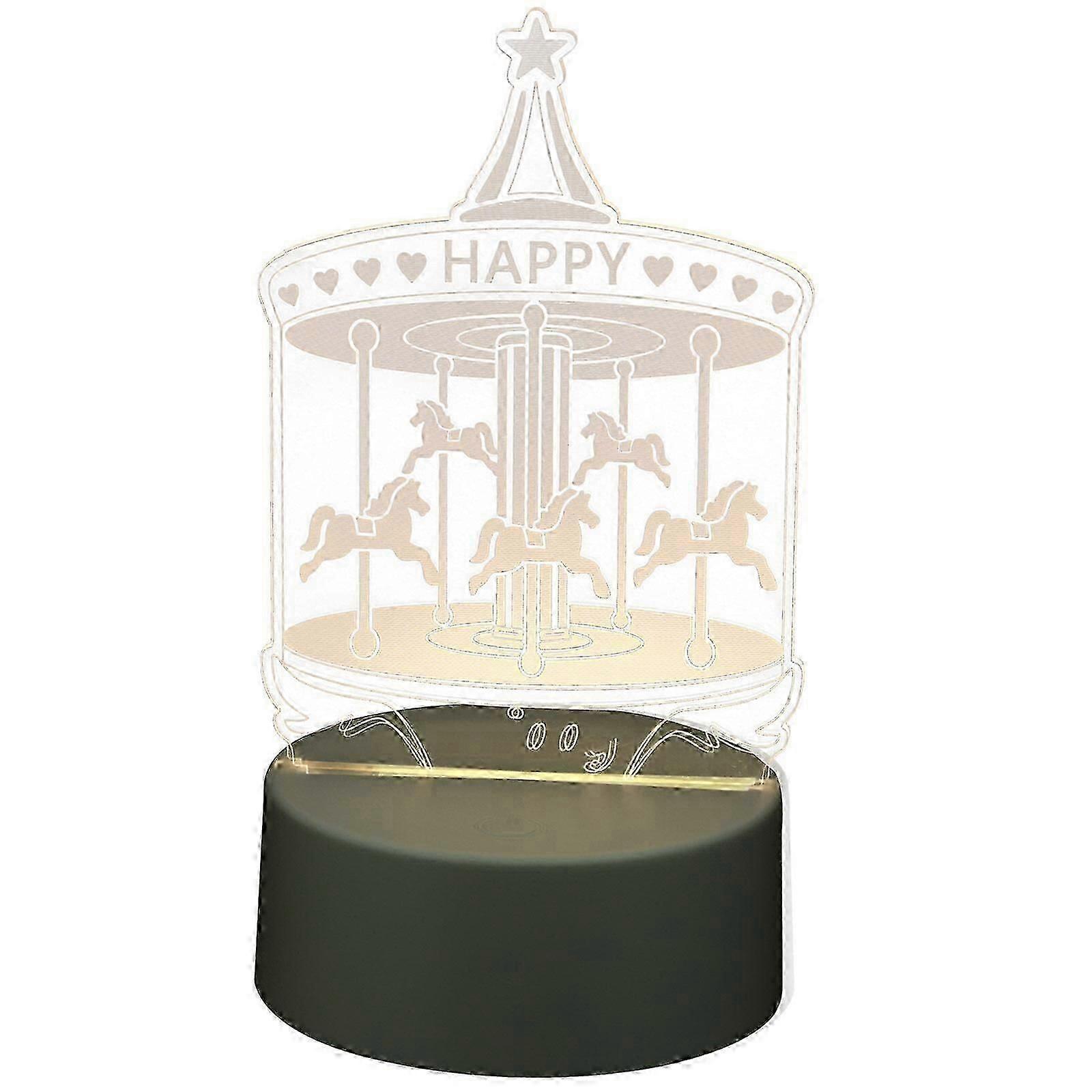 1Pc Unique Table Light Christmas Party Light Romantic LED Light