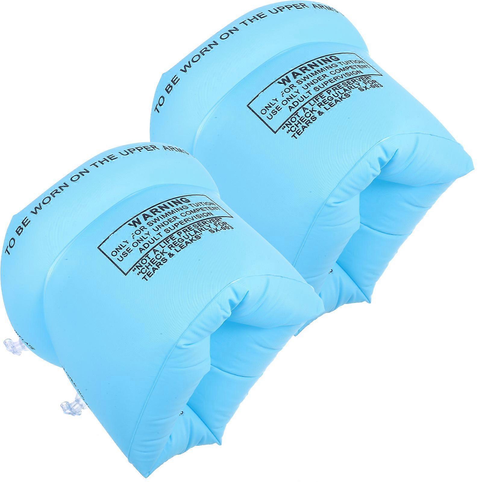 1 par Arm Floaties Pool Vuxna Floaties Water Arm Float Ring Uppblåsbart armband för simning