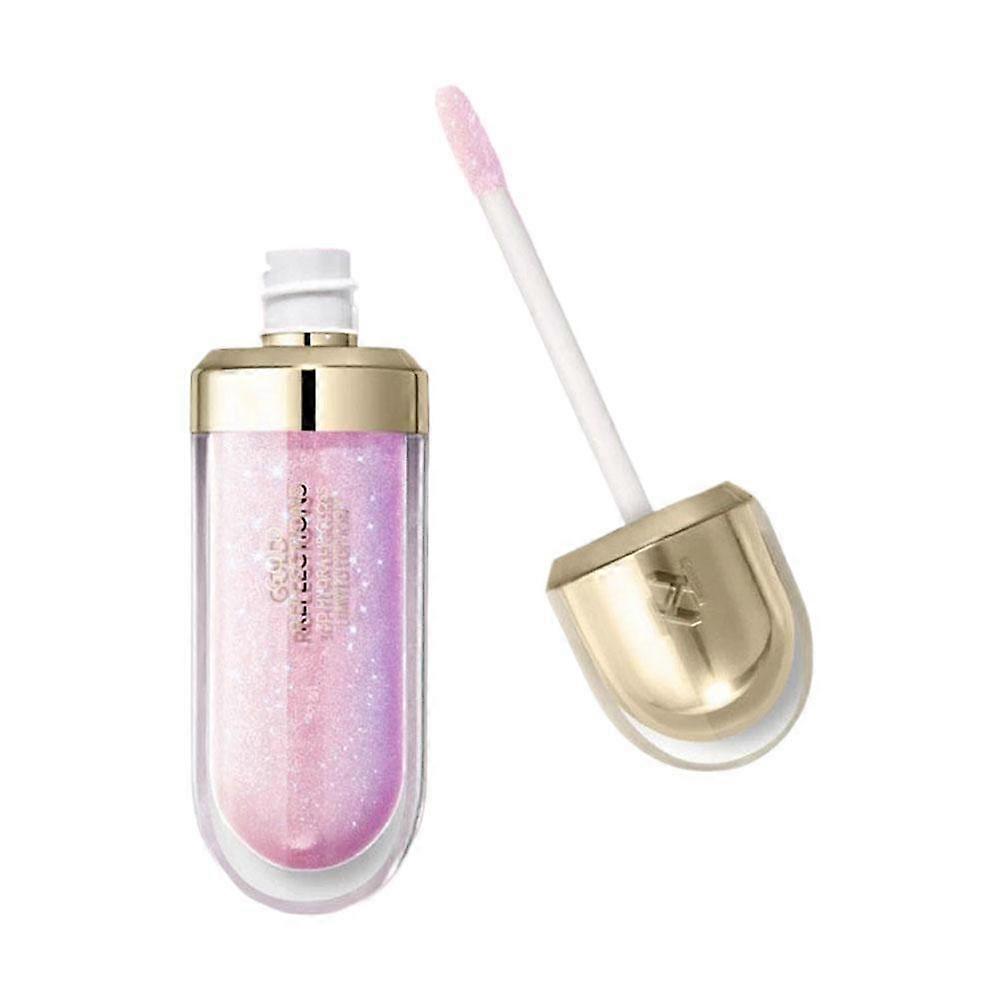 6.5ML Mirror Effect Lip Gloss Plumping Lipstick With Milk Tea Bean Color And Hydrating Moisturizing Formula