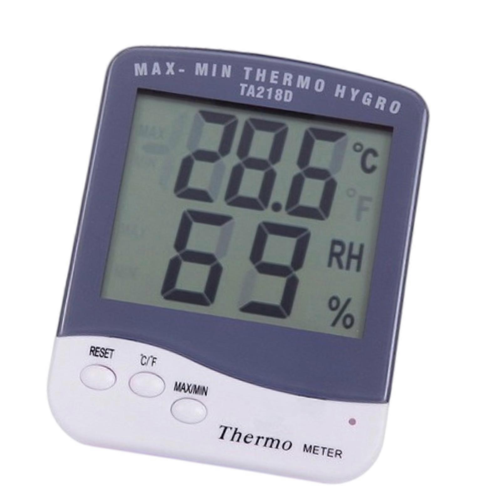 Large LCDs Display Digital Thermometers Hygrometer Realtime Temperature Humidity Home Greenhouses Baby Room Monitoring Multicolor