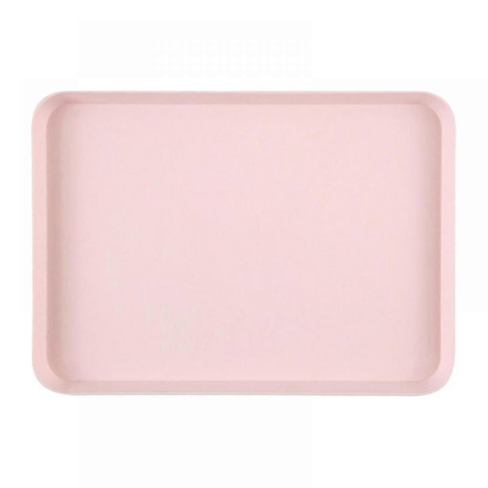 Serving Tray Rectangular Plastic Tray Food Serving Trays Anti-slip Scratch-resis