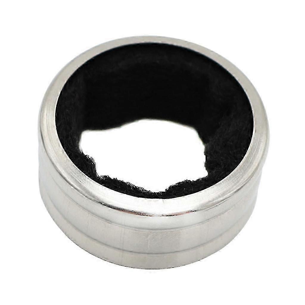 stainless steel wine bottle collar drip ring felt lined