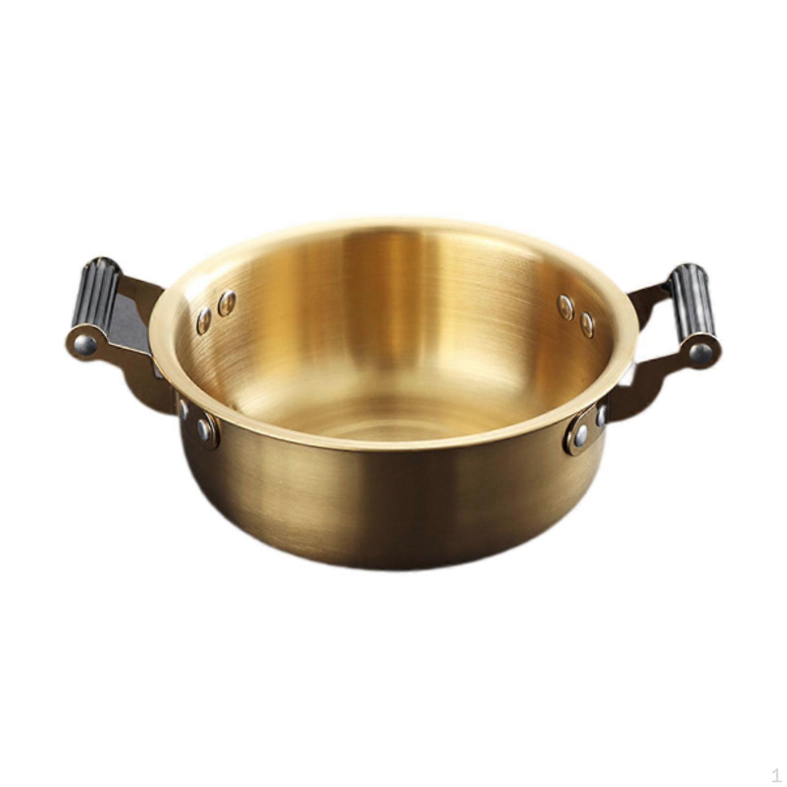 Compact Frying Pot Designed for Korean Ramen and Cooking Needs