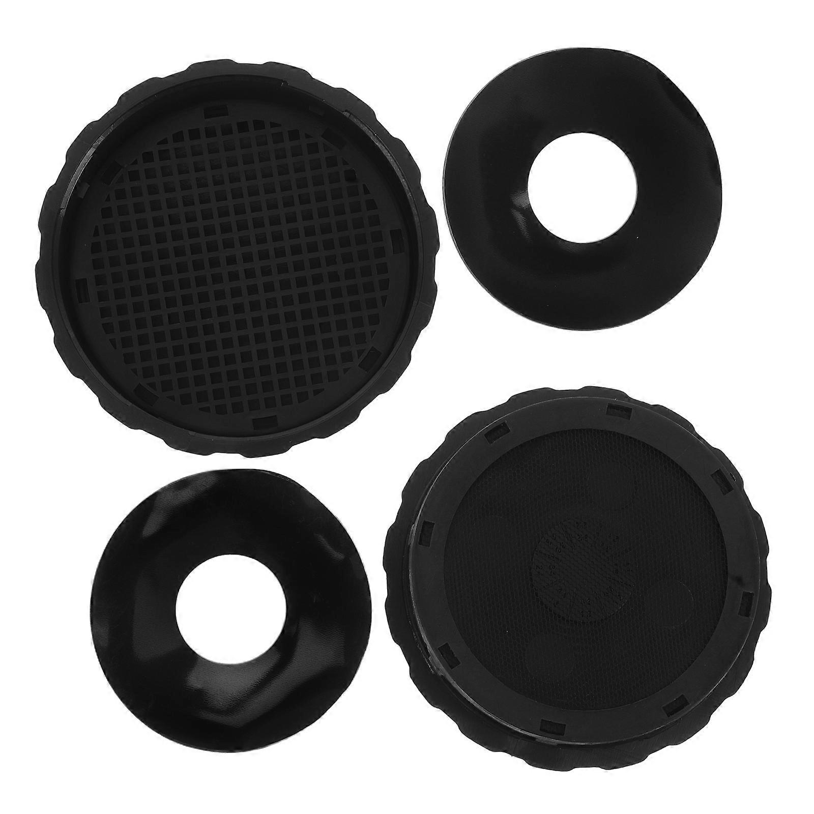 Processing Box Abs Black for Clinics Versatile Storage Case 1Pcs