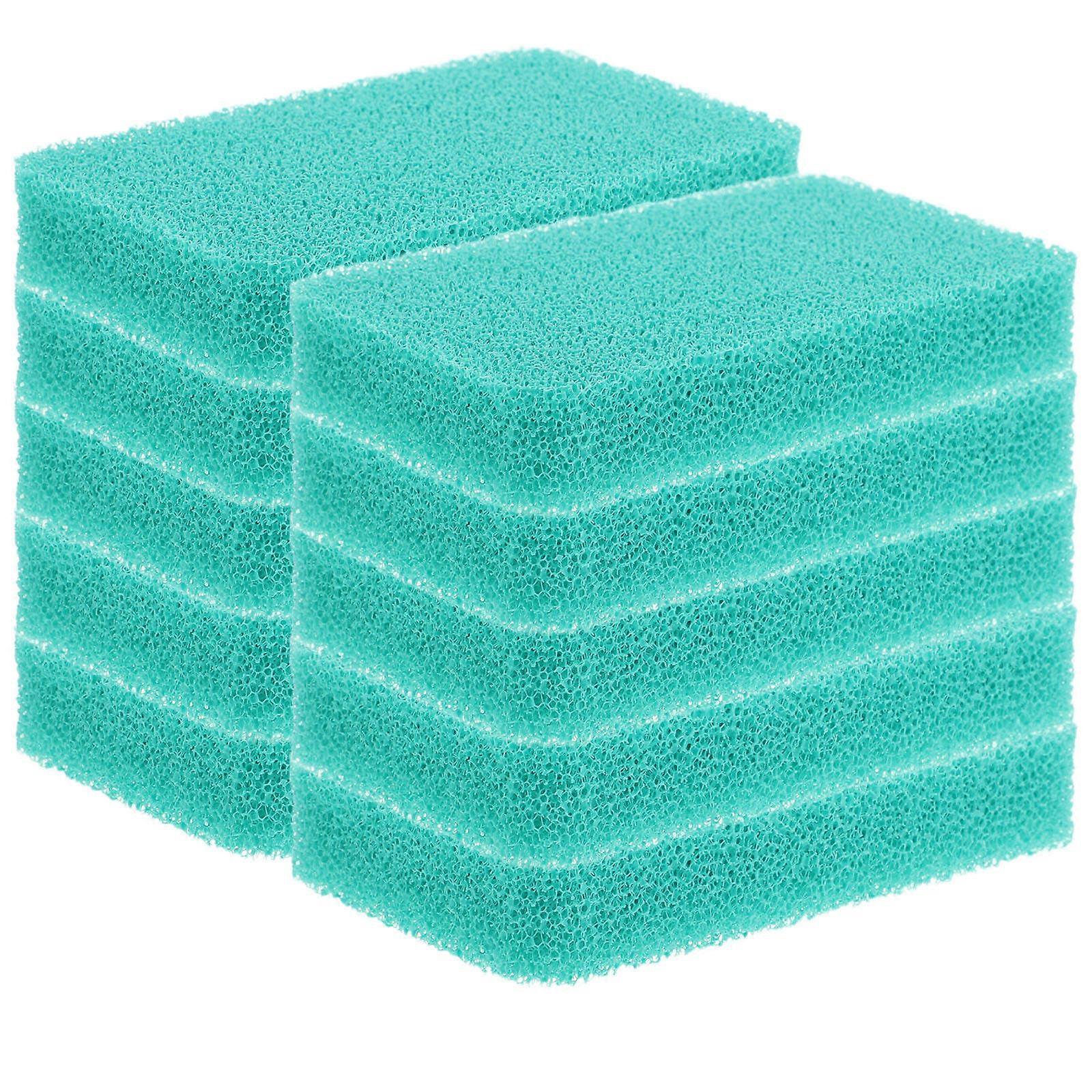 Silicone Dish Sponge for Powerful Cleaning 10Pcs Reusable Kitchen Scrubbing Pads