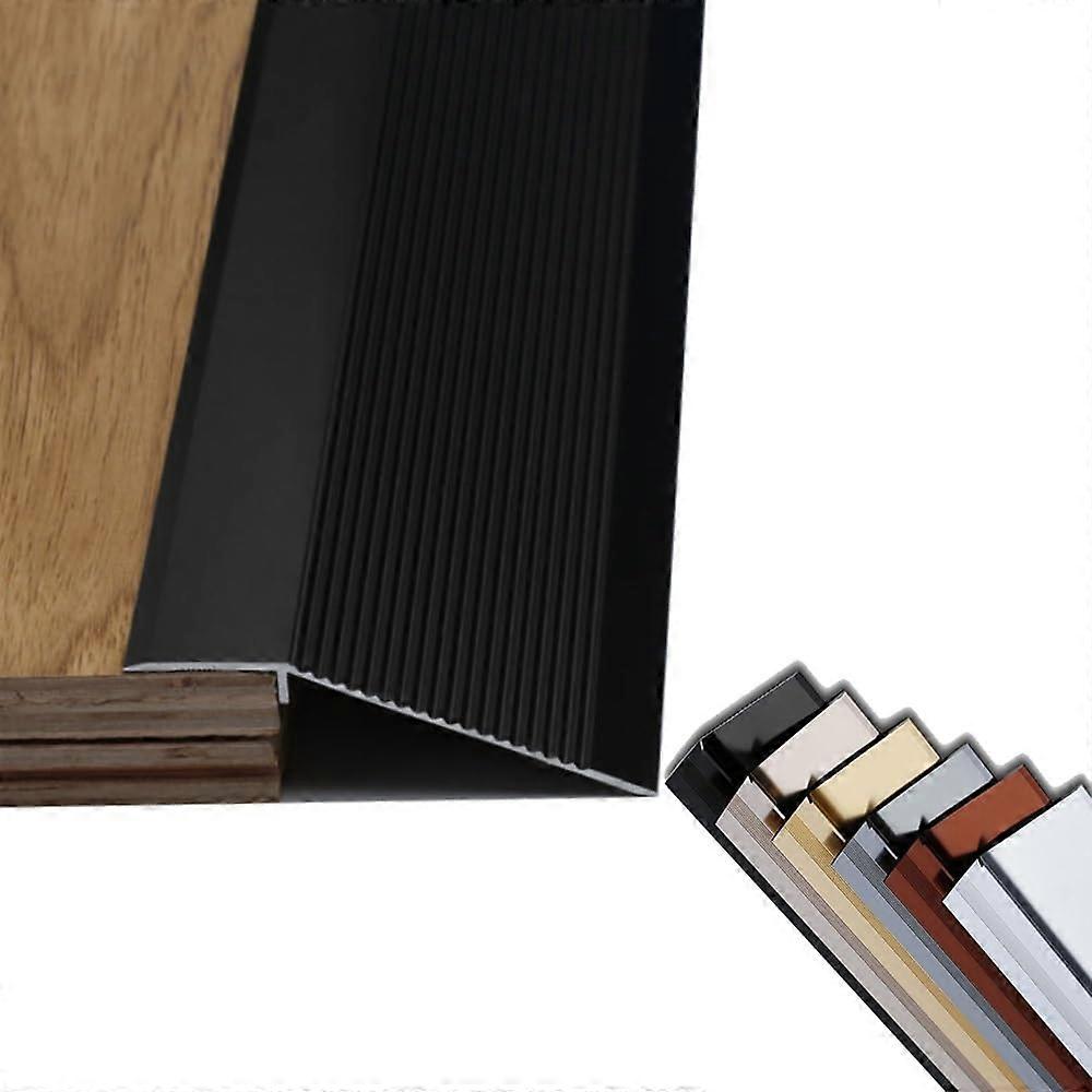 Aluminum Floor Transition Ramp Strip 110cm for Doorway Threshold & Height Reducer