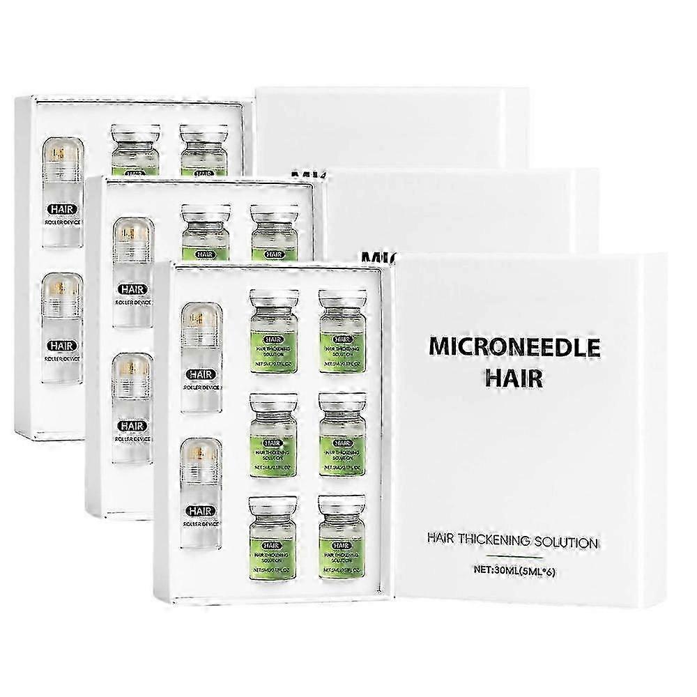 1-3 set Alphainfuse håråterväxtsystem med avancerad behandling - Ginseng för ökad tillväxt