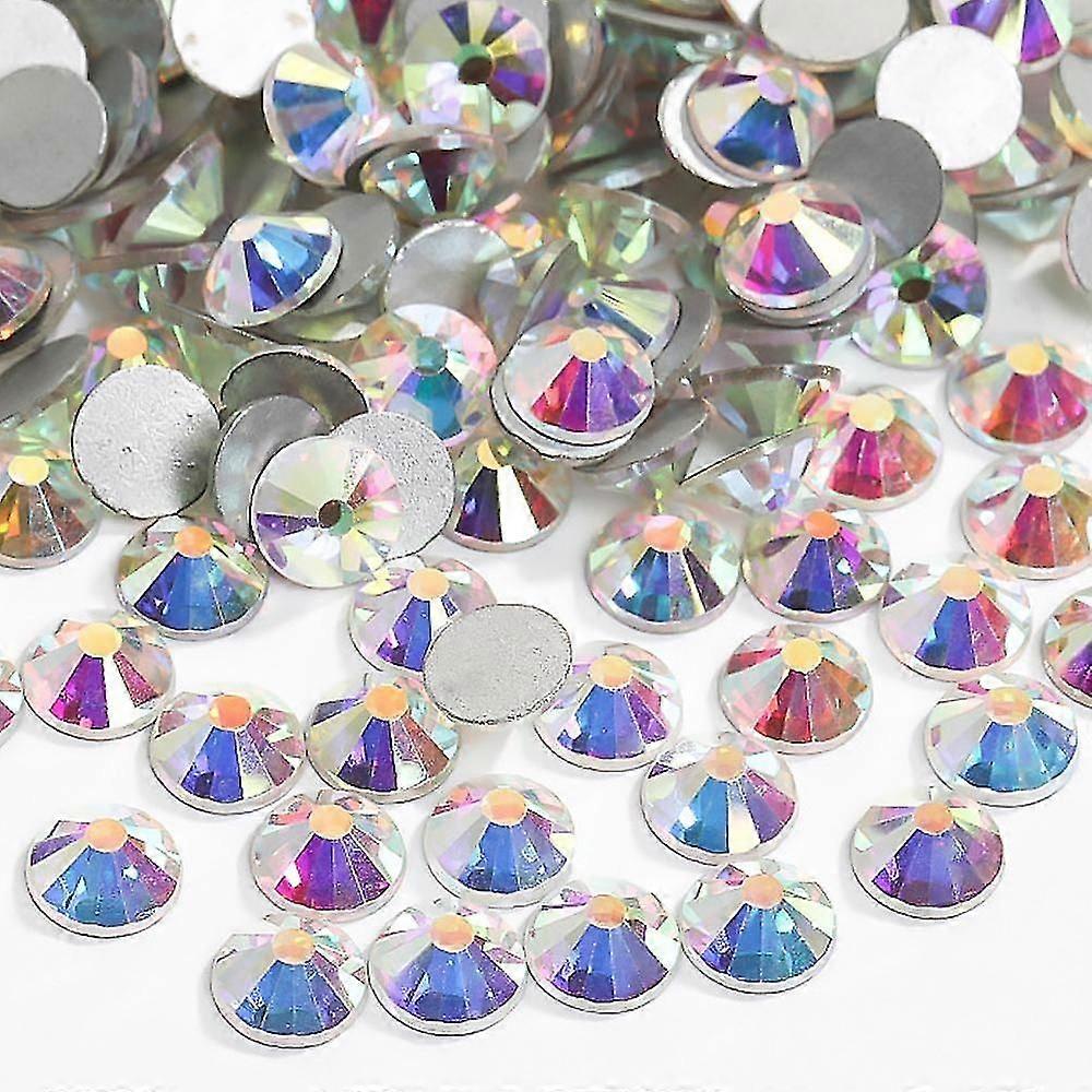 Flat Back Crystal Rhinestones Round