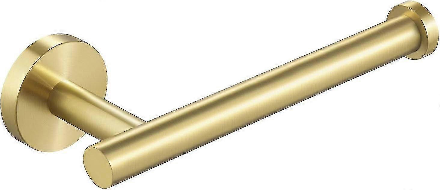 Toiletpapirholder i børstet messing