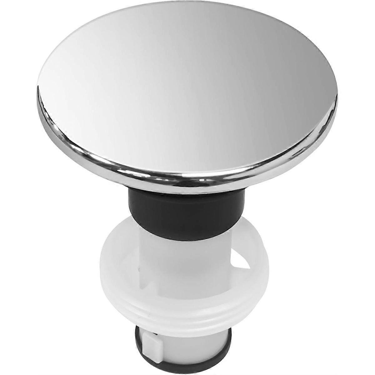 Polished Chrome 972098A Bathroom Sink Push & Seal -Up Drain Stopper Assembly,Part Number is 35338-0