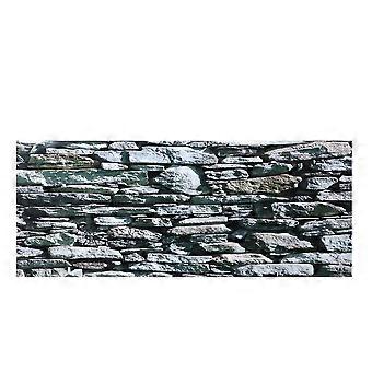 Background Poster Decorative Stonewalling Paintings PVC Sticker Landscape Image for Aquarium Fish Ta