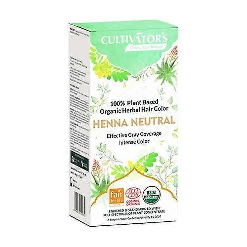 Organic neutral henna dye - platinum 100 g