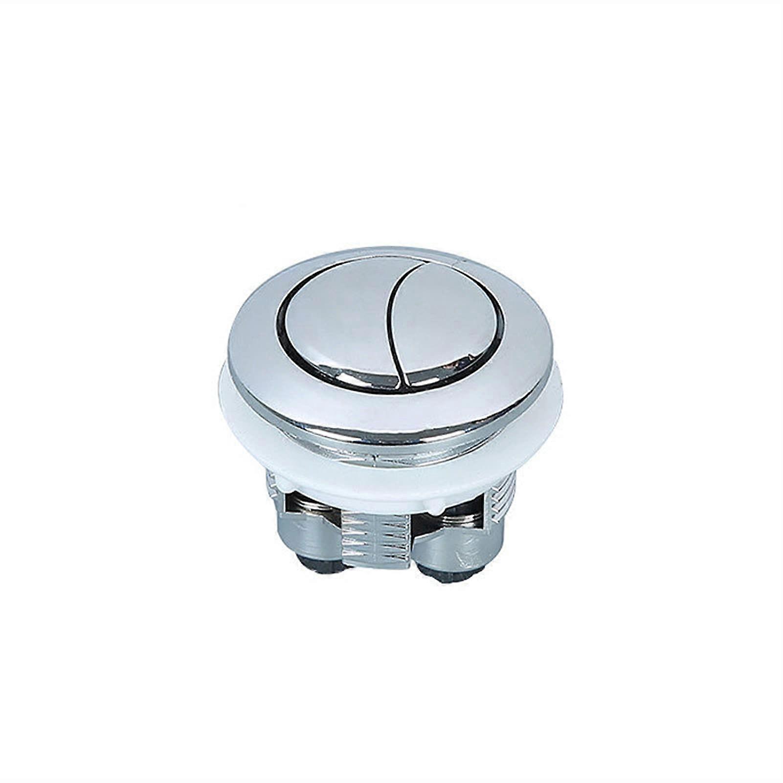 Round Toilet Flush Button 38mm Dual Flush Replacement for Cistern Tank  Mount 45mm