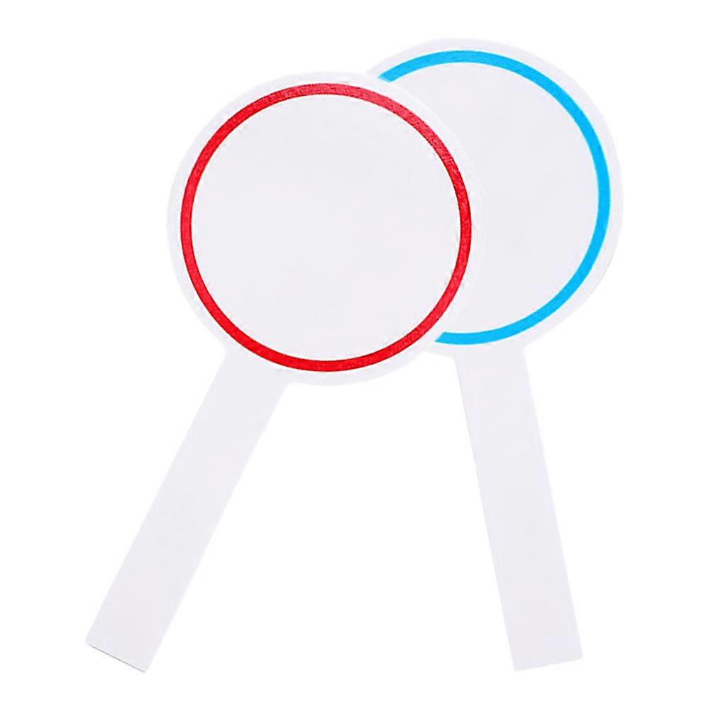 Scoring Board Dry Erase Paddle for Games 2Pcs Handheld White Boards