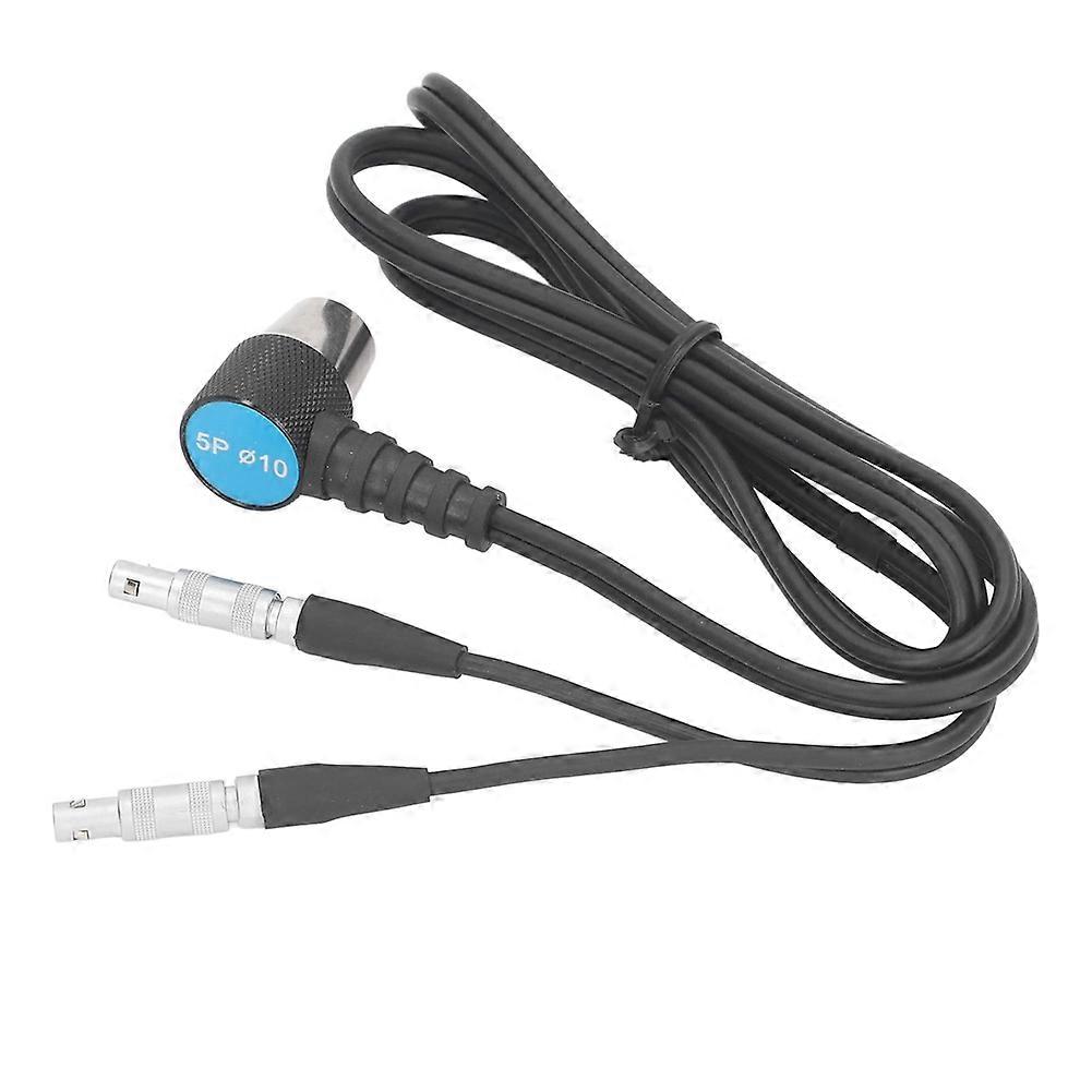 10Mm/5Mhz Ultrasonic Thickness Gauge Standard Probe Non Contact Transducer Tester Meter for Metals, Non Metal, Plastics