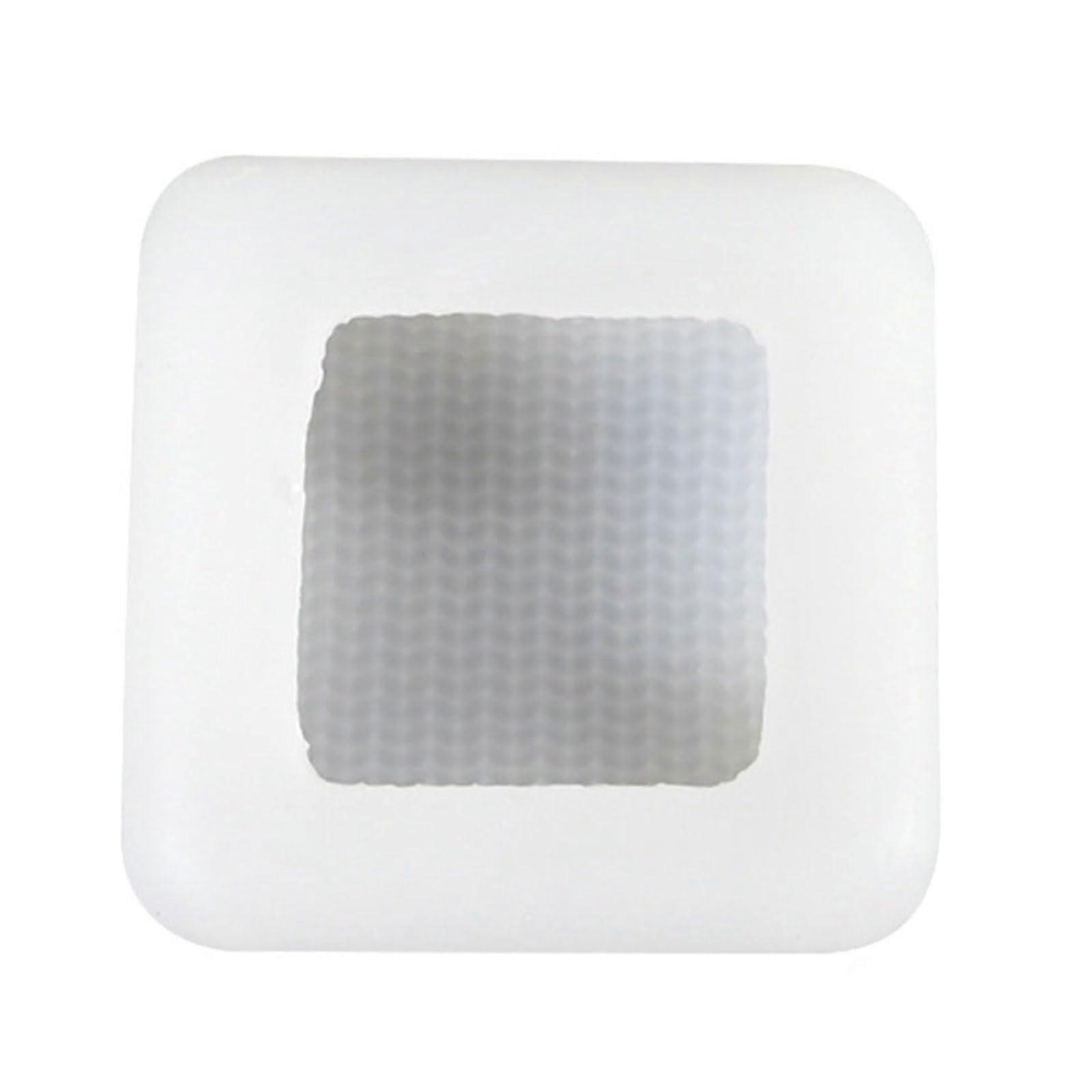 Square Pillow Silicone Baking Mold with Knitted Texture for Pastries Soap Making Nonstick Heat Resistant