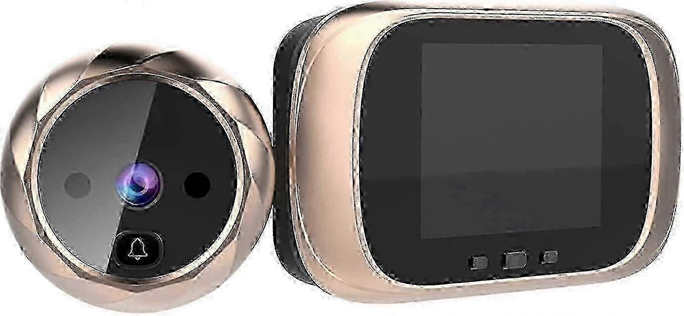 ​Digital Door Monitor - 2.8" LCD Screen with Night Vision, Motion Detection & Two-Way Audio