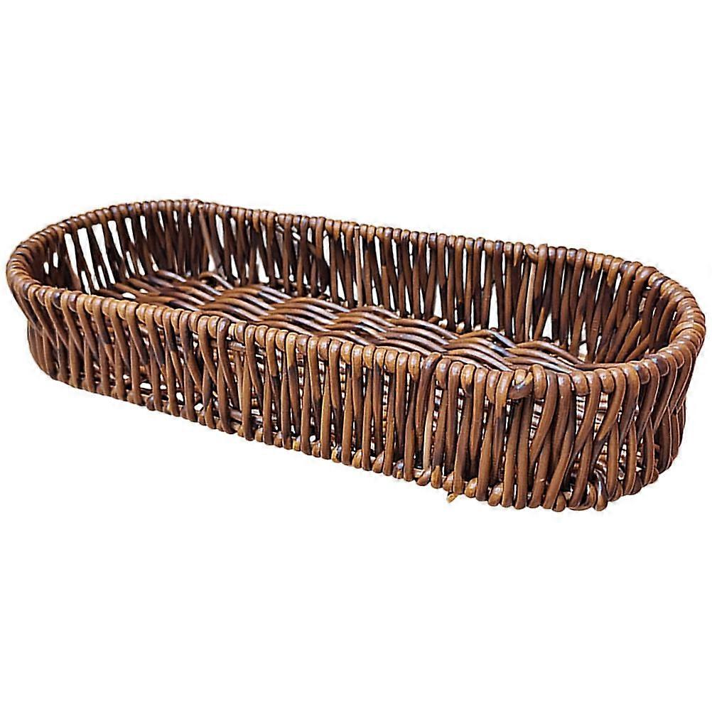 Coffee Bread Basket Rectangular for Serving Material