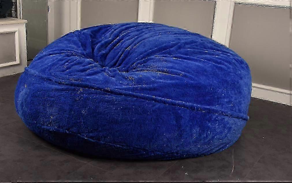 Lazy Sofa Bean Bag Sztuczna futro Torba na fasolę Pokrowiec na sofę fasoli (tylko pokrowiec na sofę, bez wypełniaczy)