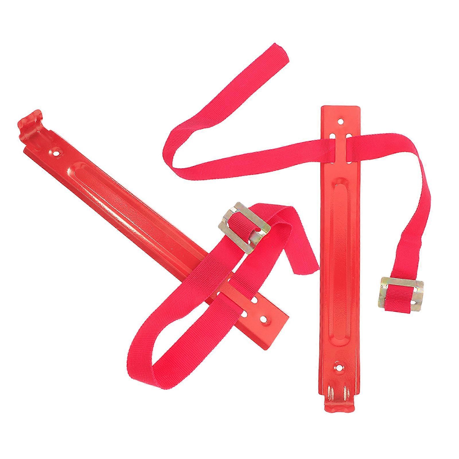 Heavy-Duty Fire Extinguisher Wall Bracket for Secure Storage 2Pcs