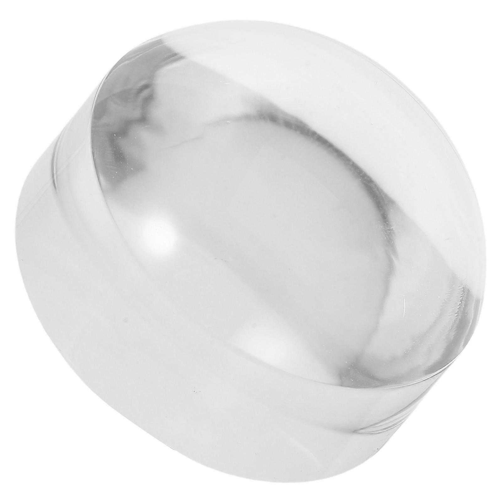 Dome Magnifying Glass for Magnification Acrylic 10X Paperweight Tool