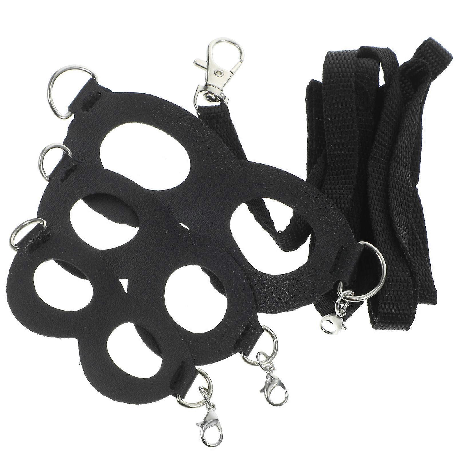 Bearded Dragon Leash Lizard Harness for Training Use 4Sets Adjustable