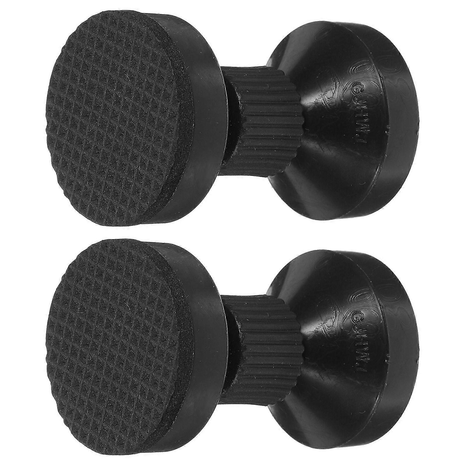 Bed Frame Anti-Shake Tool Headboard Stoppers Black ABS Metal 8Pcs