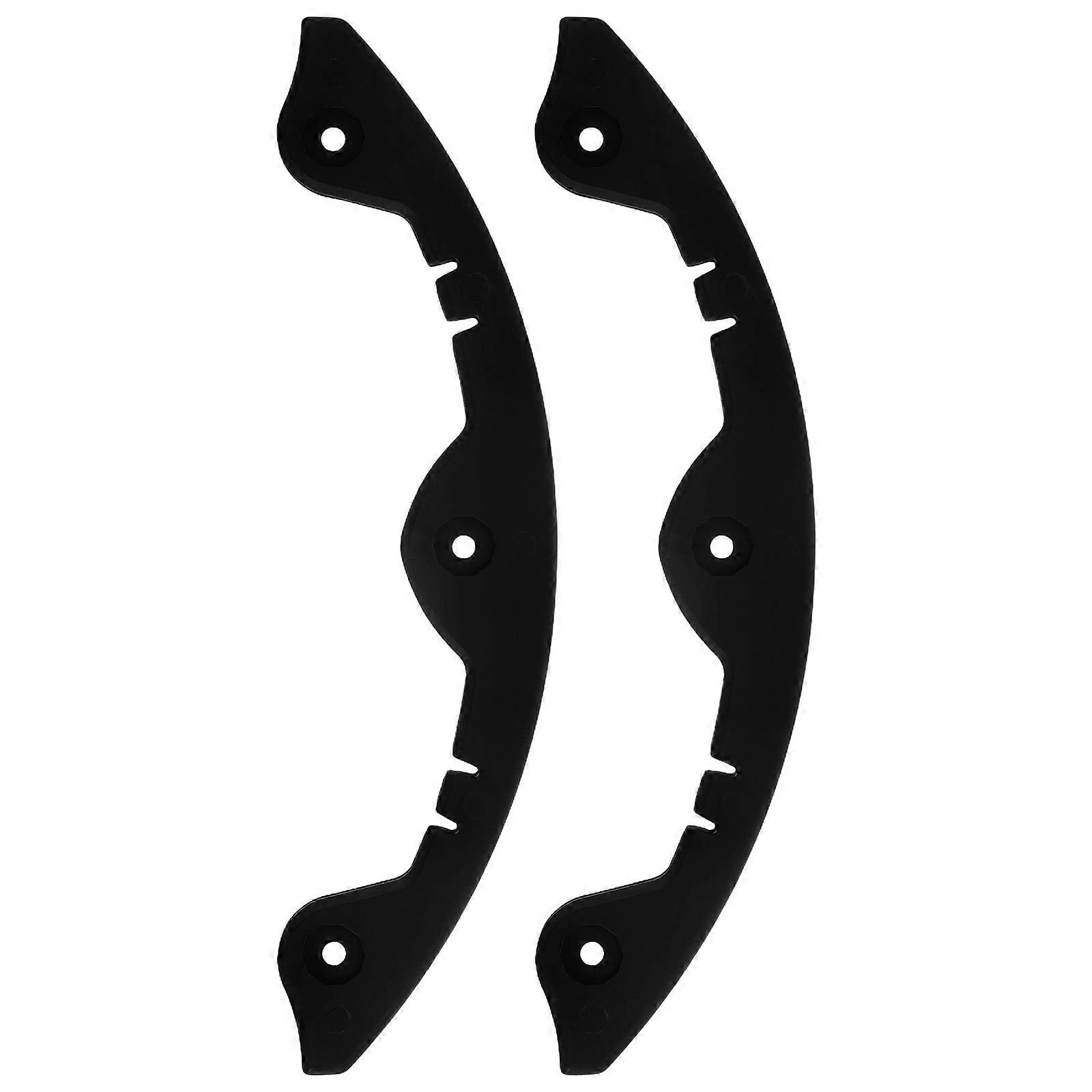 Ski Edge Protector Snowboard Deck Anti-Collision Strip with Impact Guard 3Pcs