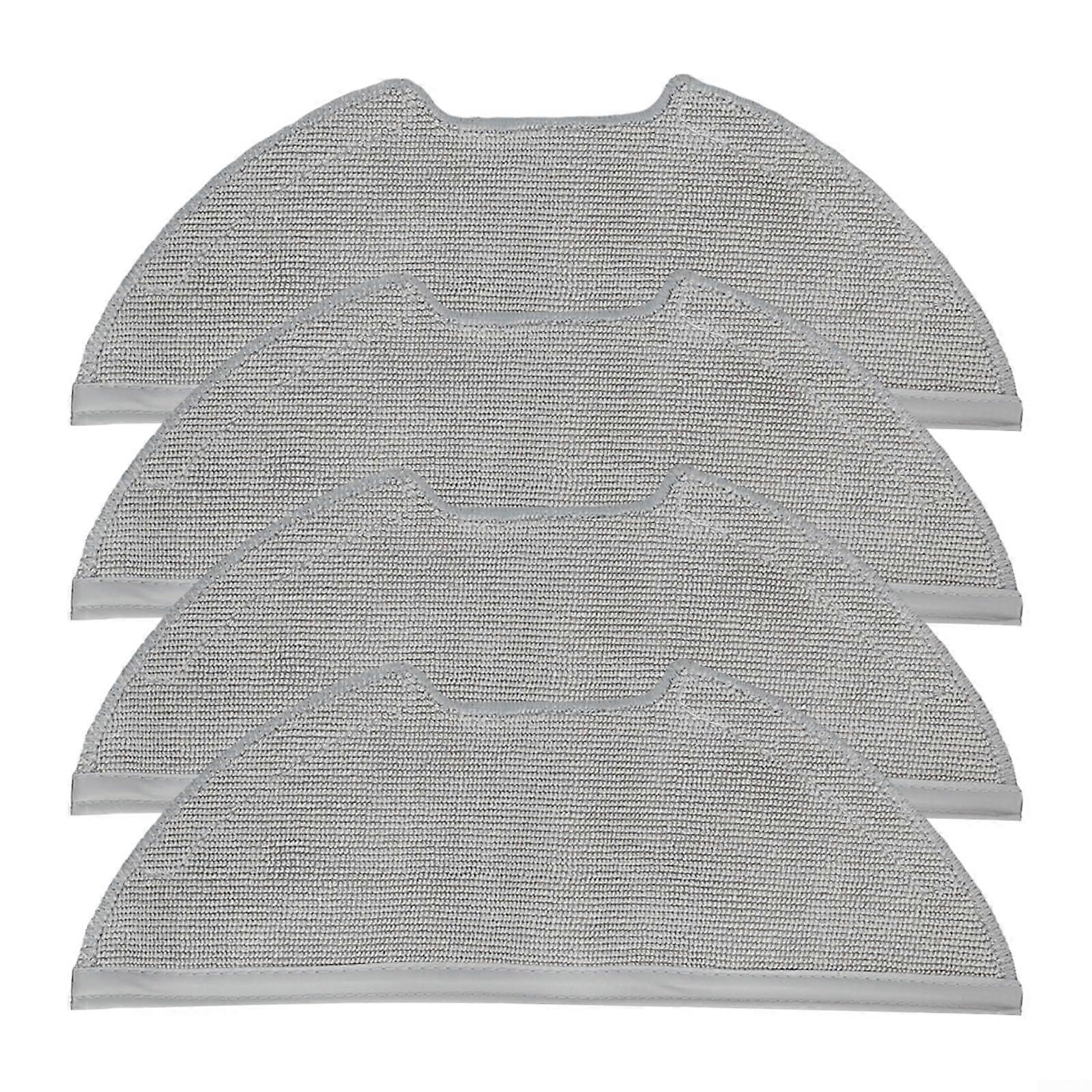 4 Pack Microfiber Mop Cloth Replacement Pads for Eureka E20 Plus Spotless Floor Cleaning