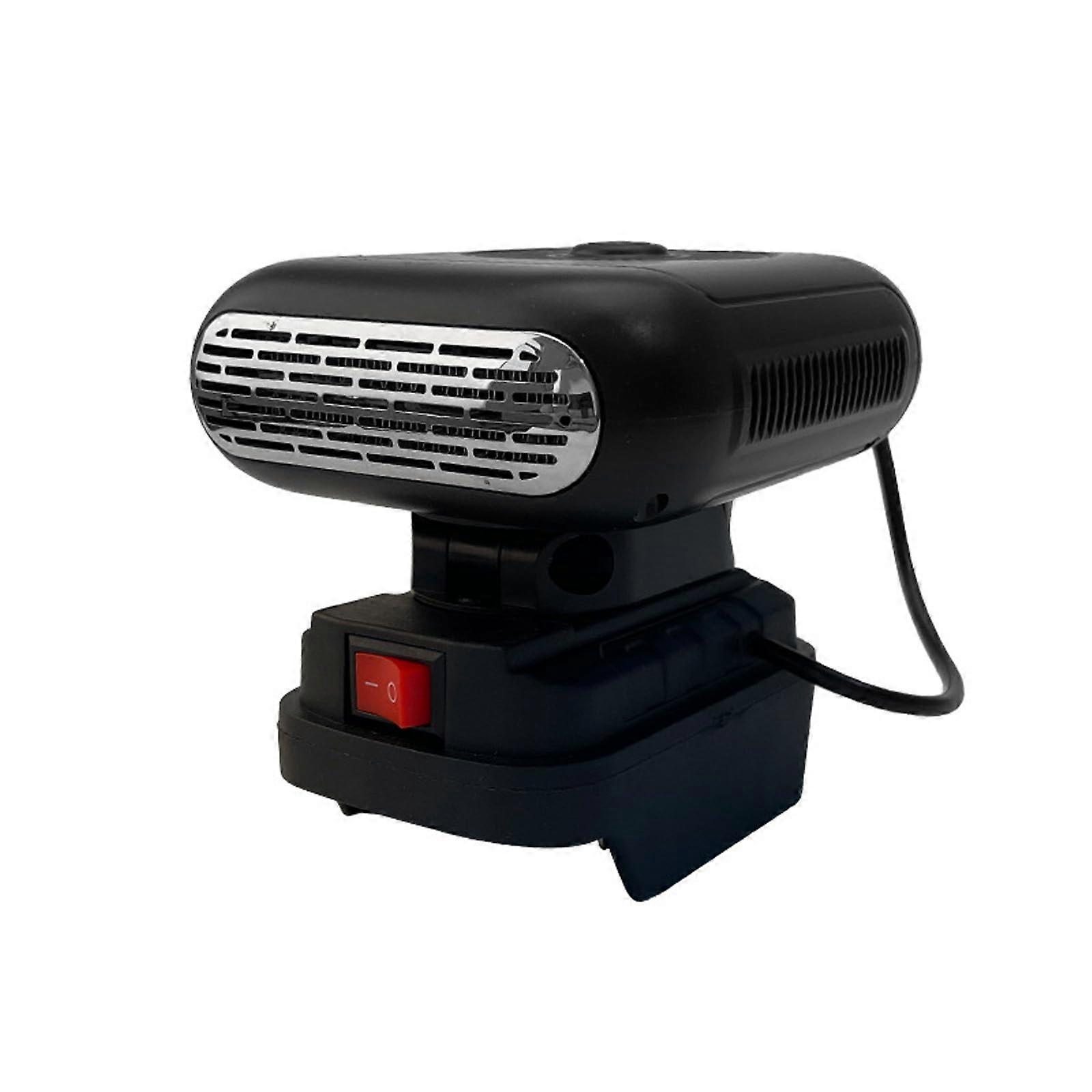 Portable Car Heater 12V with Rapid Windshield Defrost, Dual Temp Modes, Compact Adjustable Design