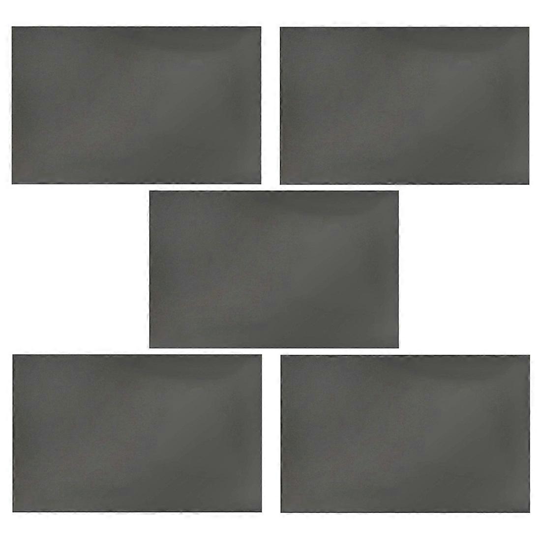 Linear Polarizer Film LCD/LED Polarized Filter Polarizing Film Sheet for Polarization Photograph 5PCS (No Adhesive)