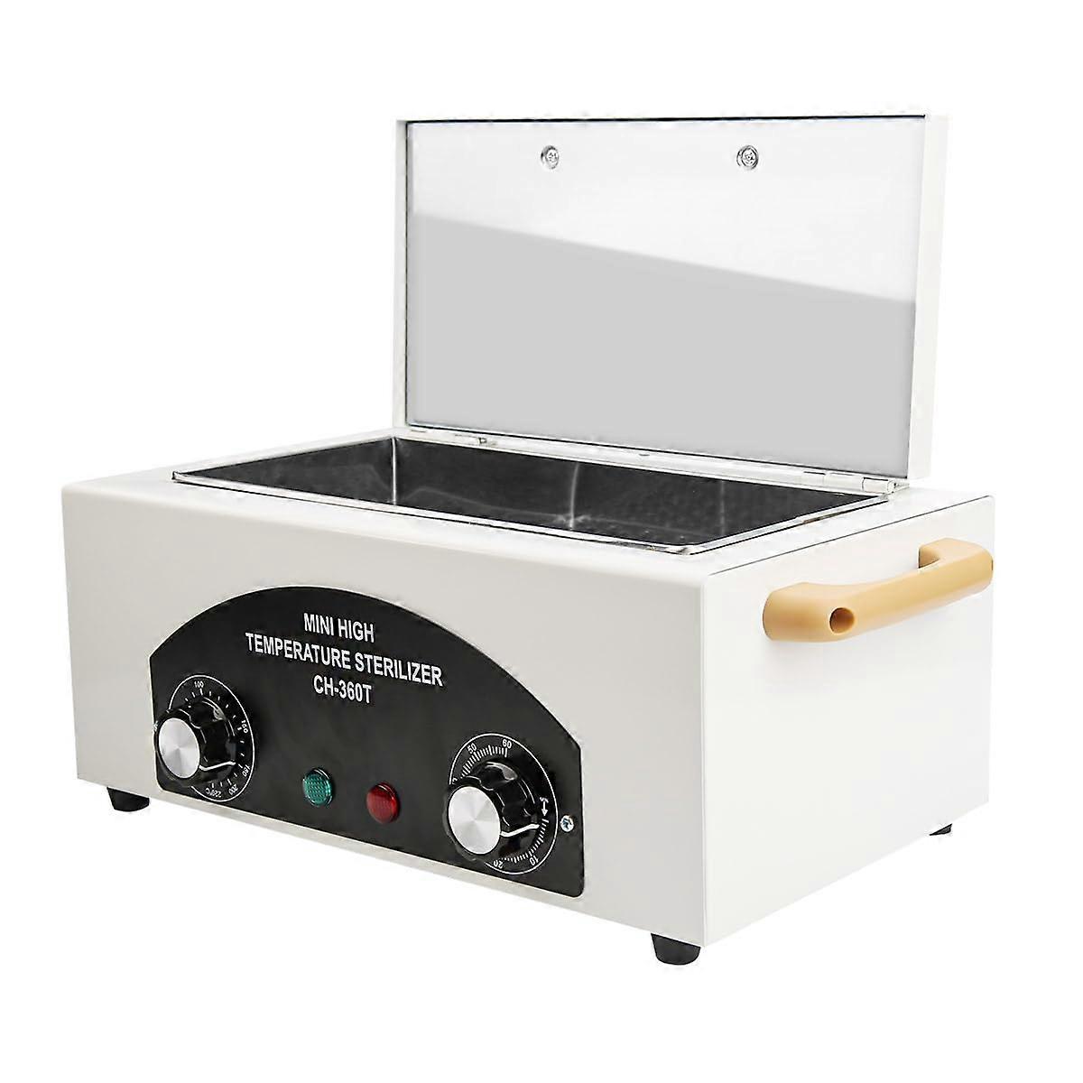 Dry Heat Sterilizer for Metal Tools, 2L Stainless Steel Cabinet 122°F428°F with Timer for Salon and Lab