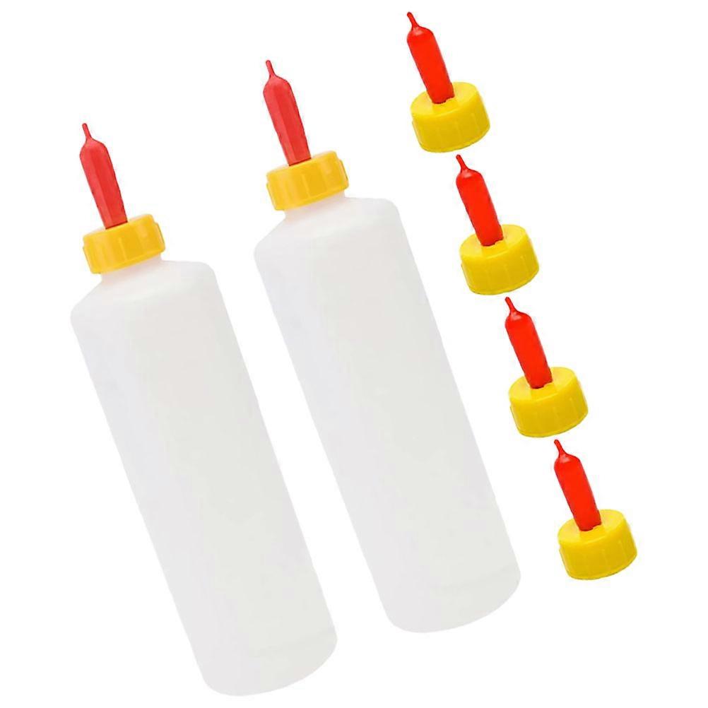 Lamb Nursing Bottles for Feeding 10Sets Replaceable Milk Bottle Feeders