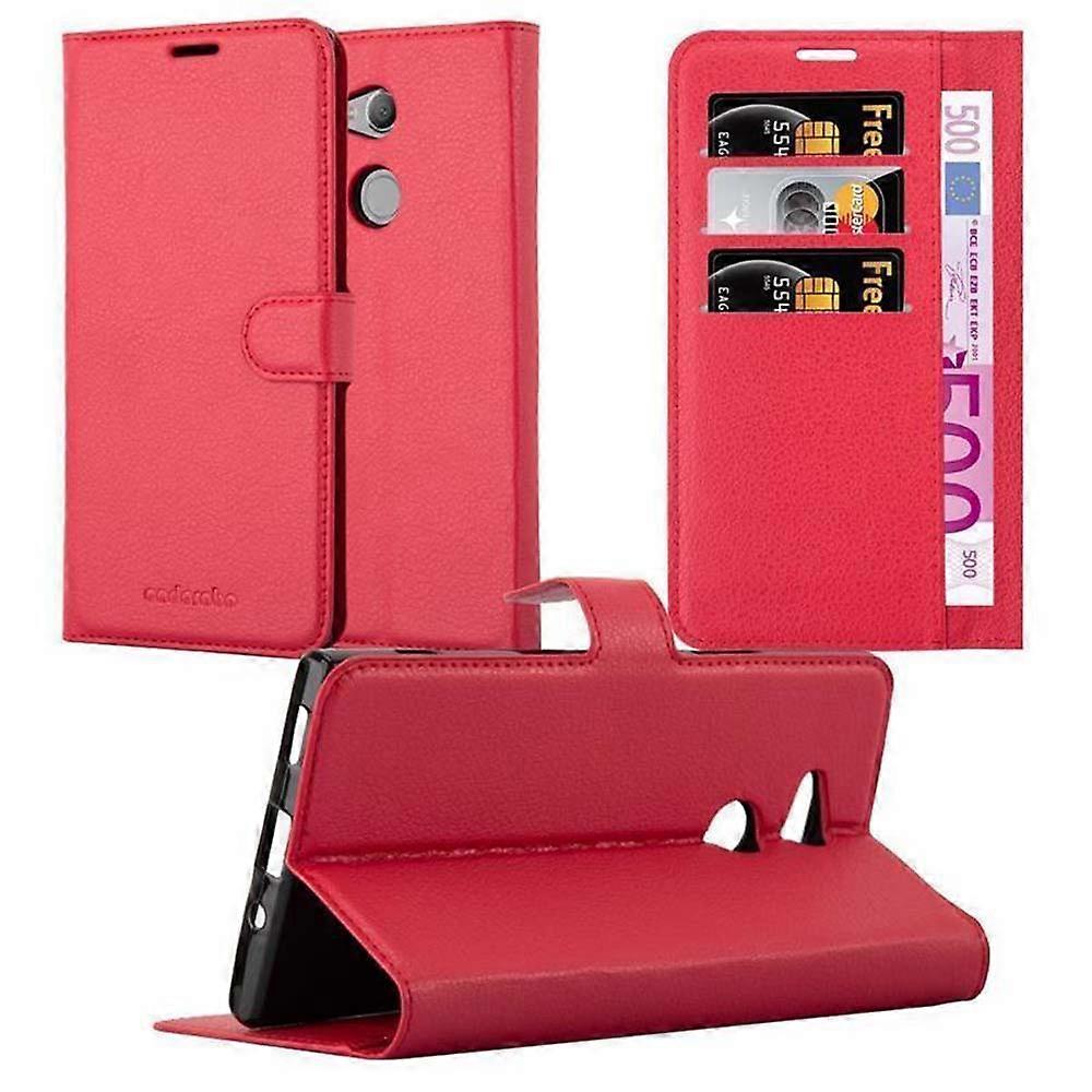 Sony Xperia XA2 ULTRA Case - Protective Case with Card Slots and Stand Function