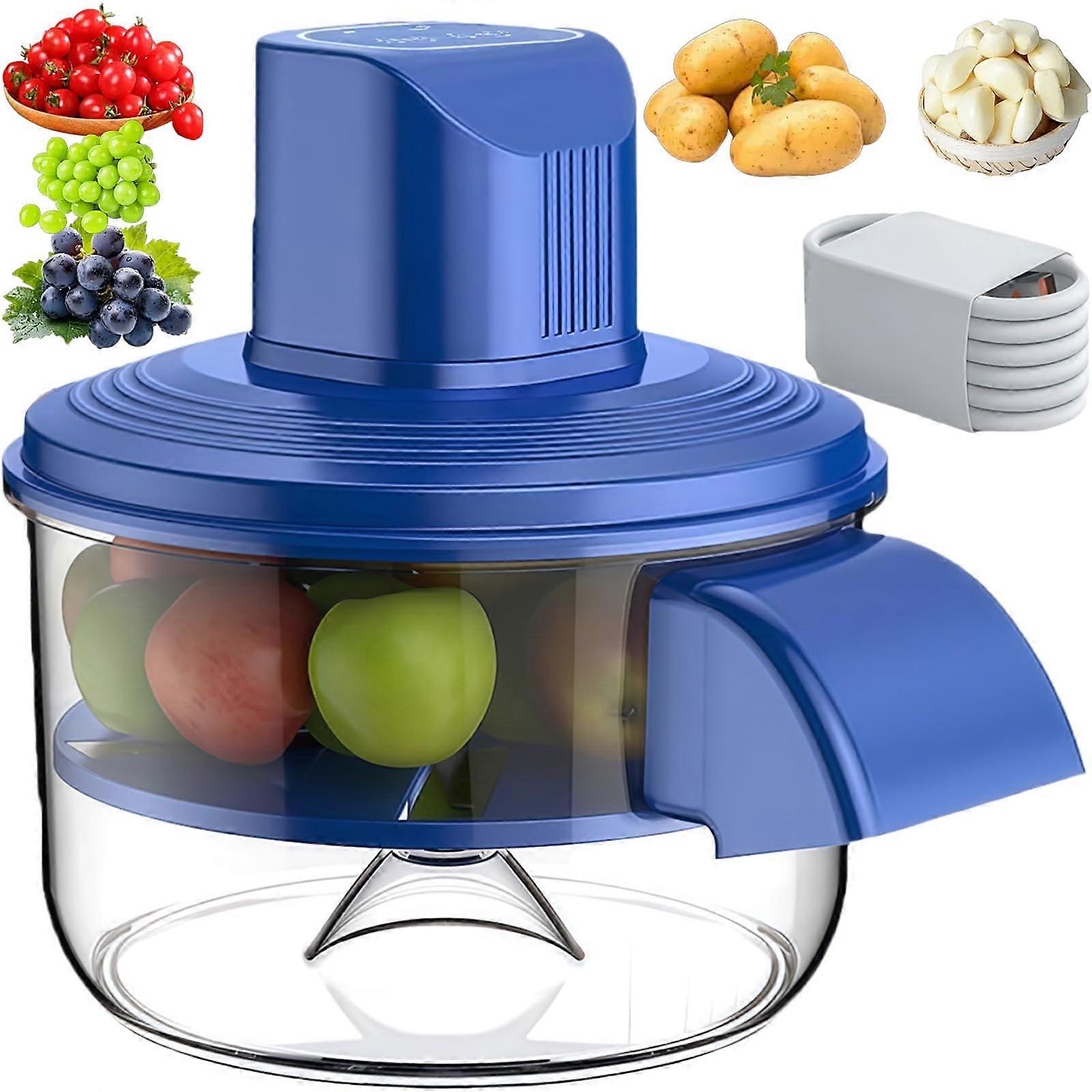 Electric Potato Peeler Automatic Vegetable Peeler Rechargeable Cordless Easy Clean for Kitchen