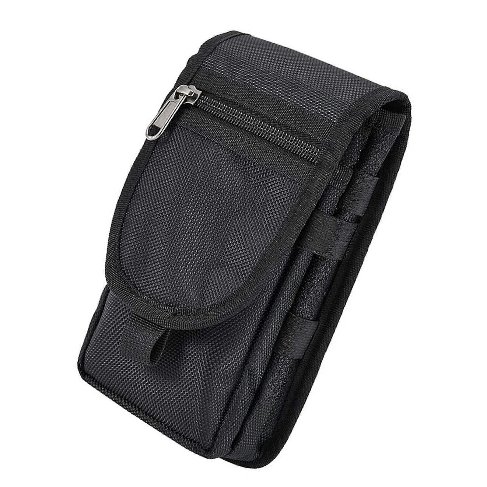 Multi Function Tool Belt Bag Main Compartment Front Pockets Side Strap Compact Storage Versatile Attachments Tool Bag Multicolor