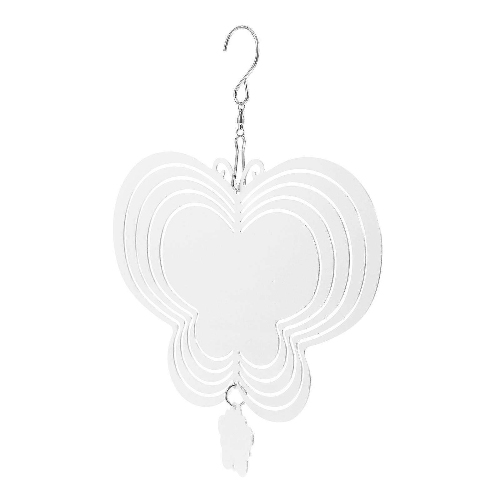 Sublimation Wind Spinners Aluminum Wind Spinner for Hanging Decoration 4Pcs