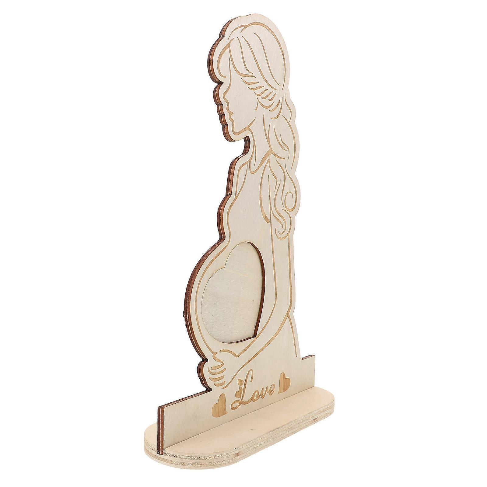 Baby Sonogram Picture Frame for Memory Wooden Frame