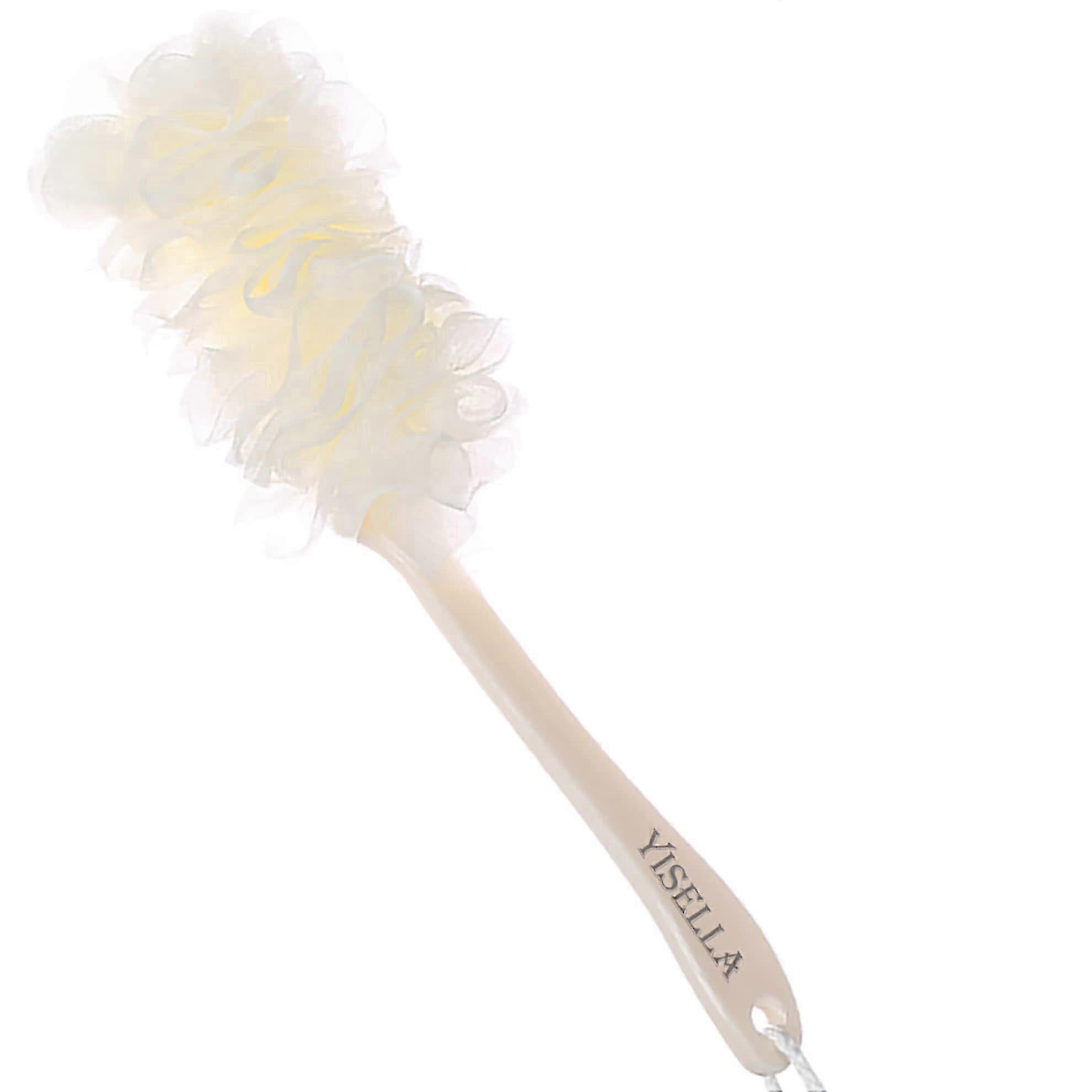 2025 Mesh Loofah with Handle, Back Cleaning Sponge
