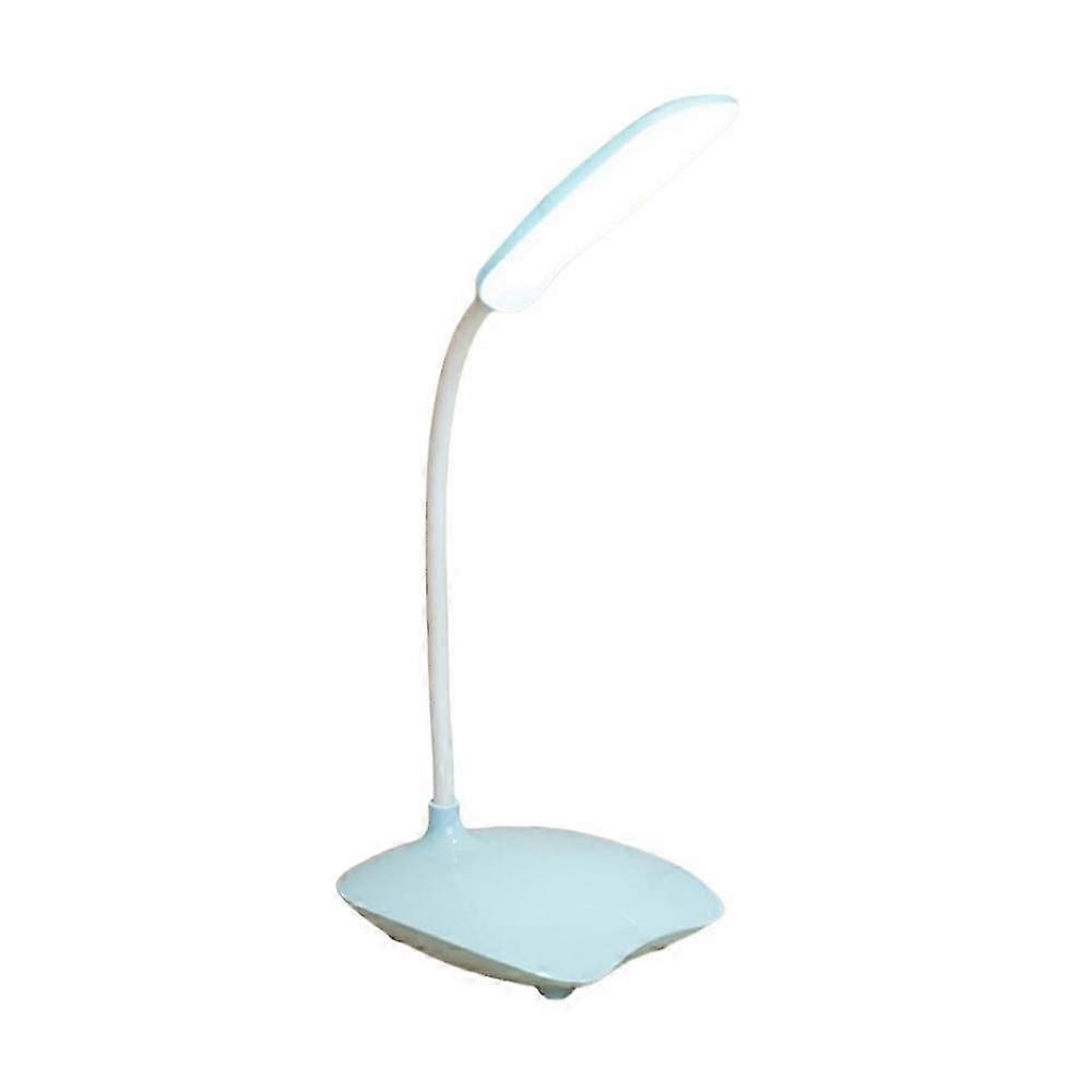 LED Desk Lamp USB Rechargeable Touch Control Dimmable Light with 360° Flexible Neck