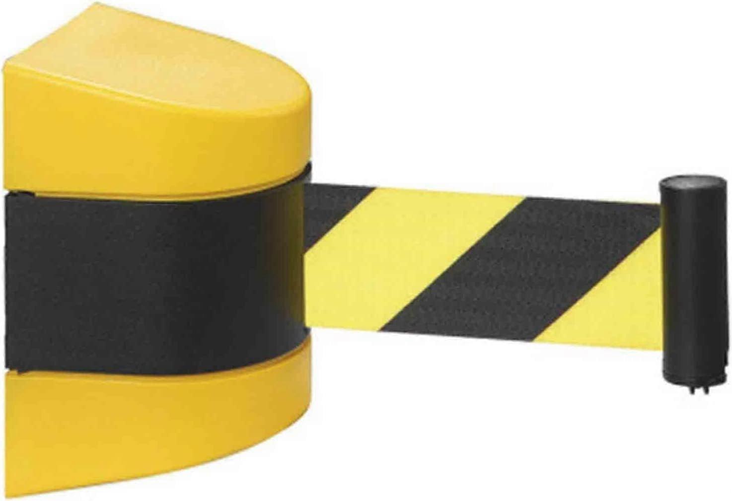 Retractable Wall Belt Barrier for Instant Crowd Control, SpaceSaving Wall Mounted Queue System