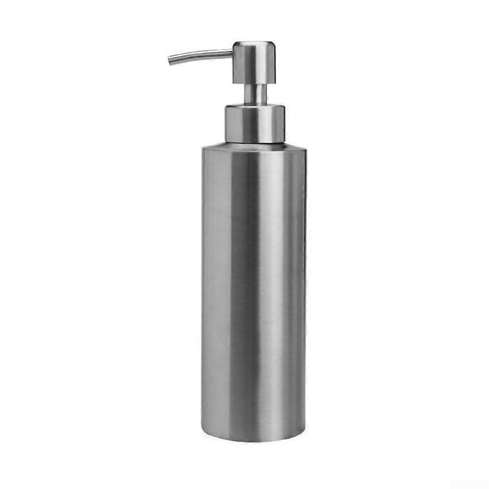 Stainless Steel Soap Dispenser 350ml RustResistant Refillable Pump for Kitchen and Bathroom