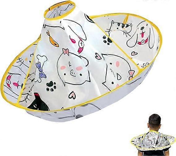 Children's barber cape, umbrella-shaped barber cape