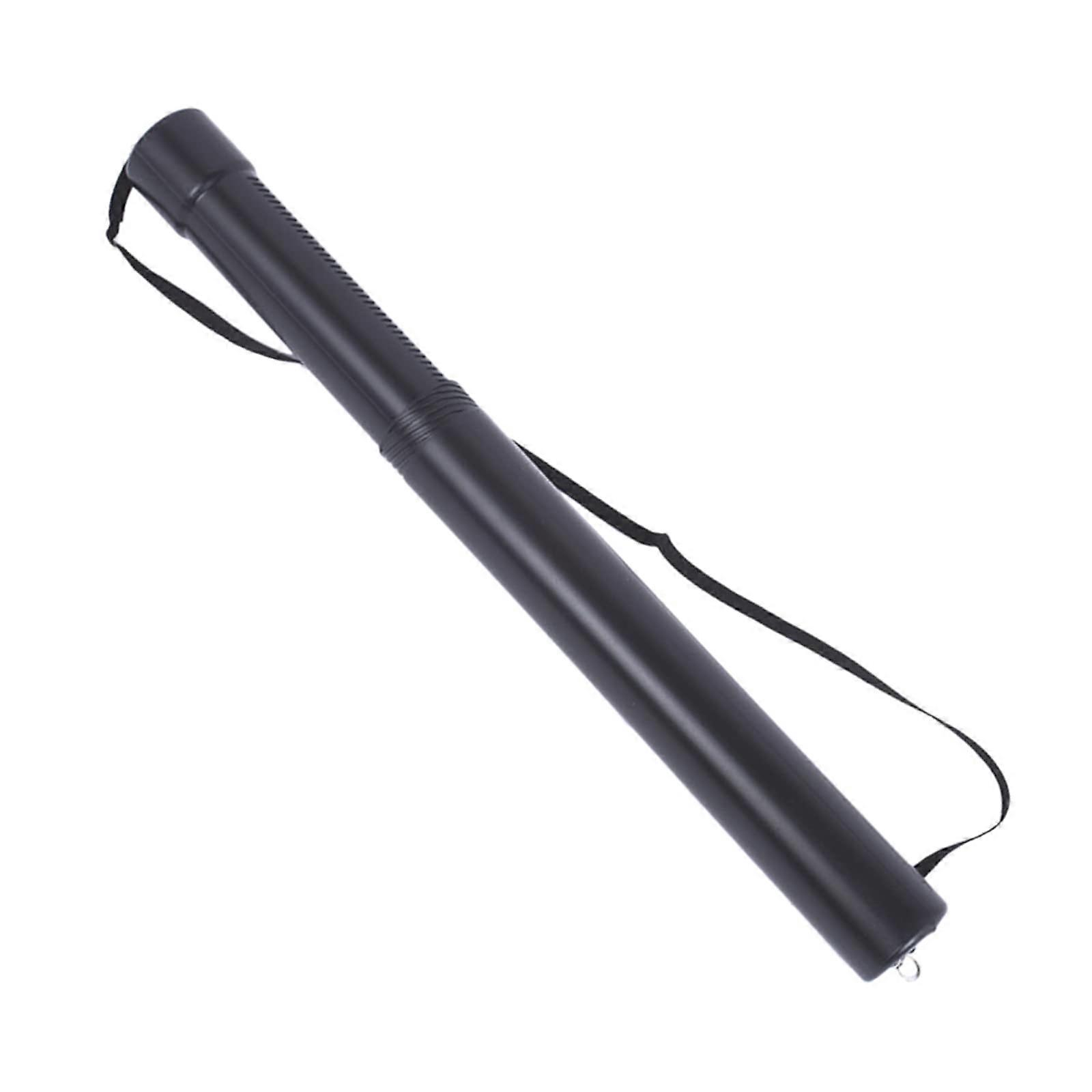 Adjustable Poster Tube with Strap for Artwork Drawings and Document Storage, Telescoping Plastic Case