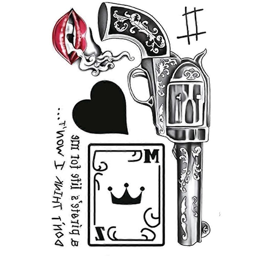 Realistic Waterproof Temporary Tattoos for Adults White Bone Rose Design Easy Apply Long Lasting