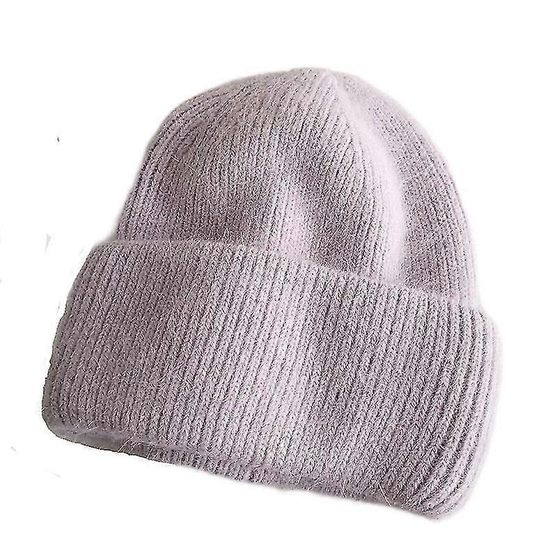 Rabbit Cashmere Hat Thick Warm Vogue Wool Angora Hat Female Beanie Hats